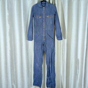 Vintage Adolphe Lafont Cotton Jumpsuit Size Small - Excellent Vintage Condition